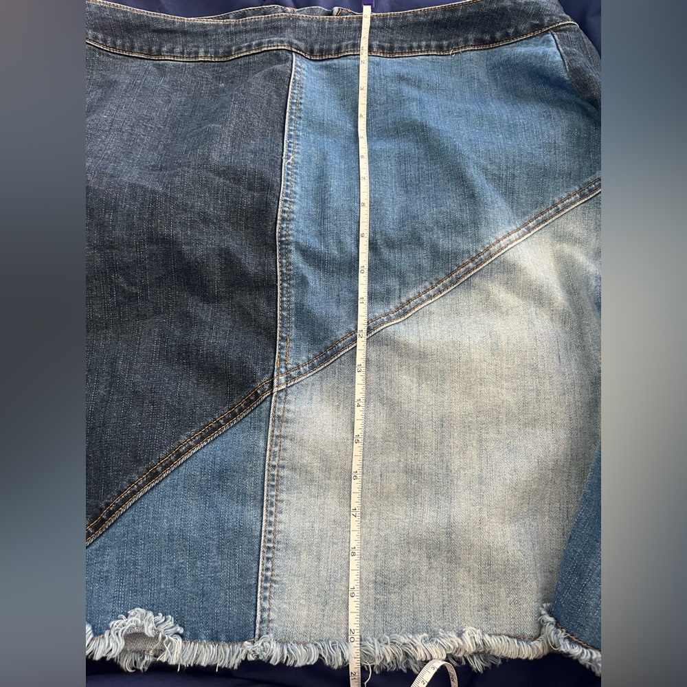 Lane Bryant Blue Jean Skirt - Picture 4 of 5